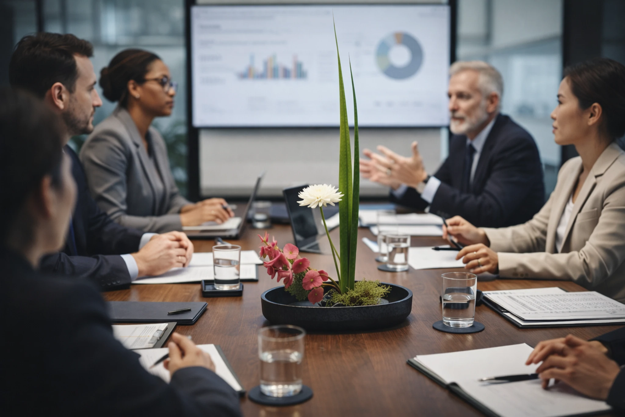 ikebana pour les entreprises